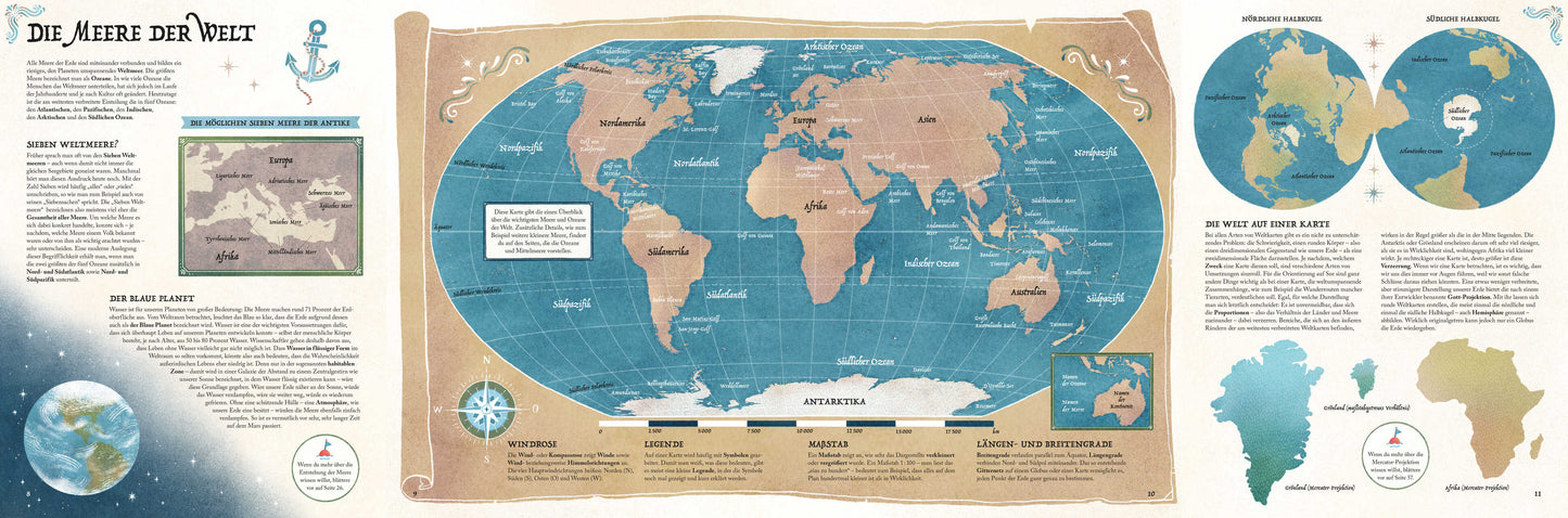 Mein großer Seekarten-Atlas // Non-fiction book
