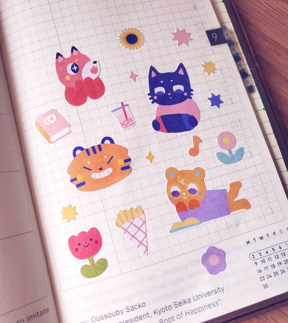 Sticker sheet // Flowers