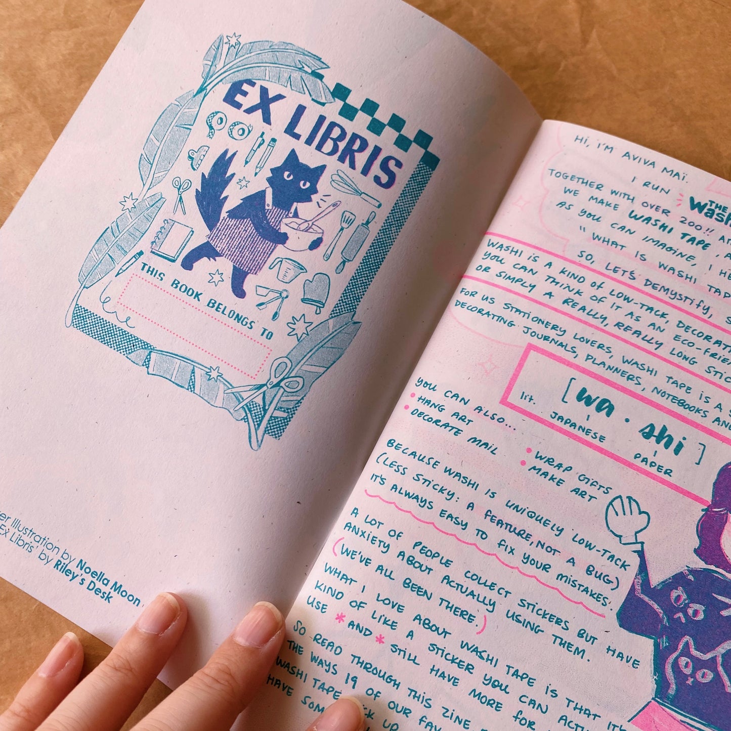 We Love Washi // RISO Zine