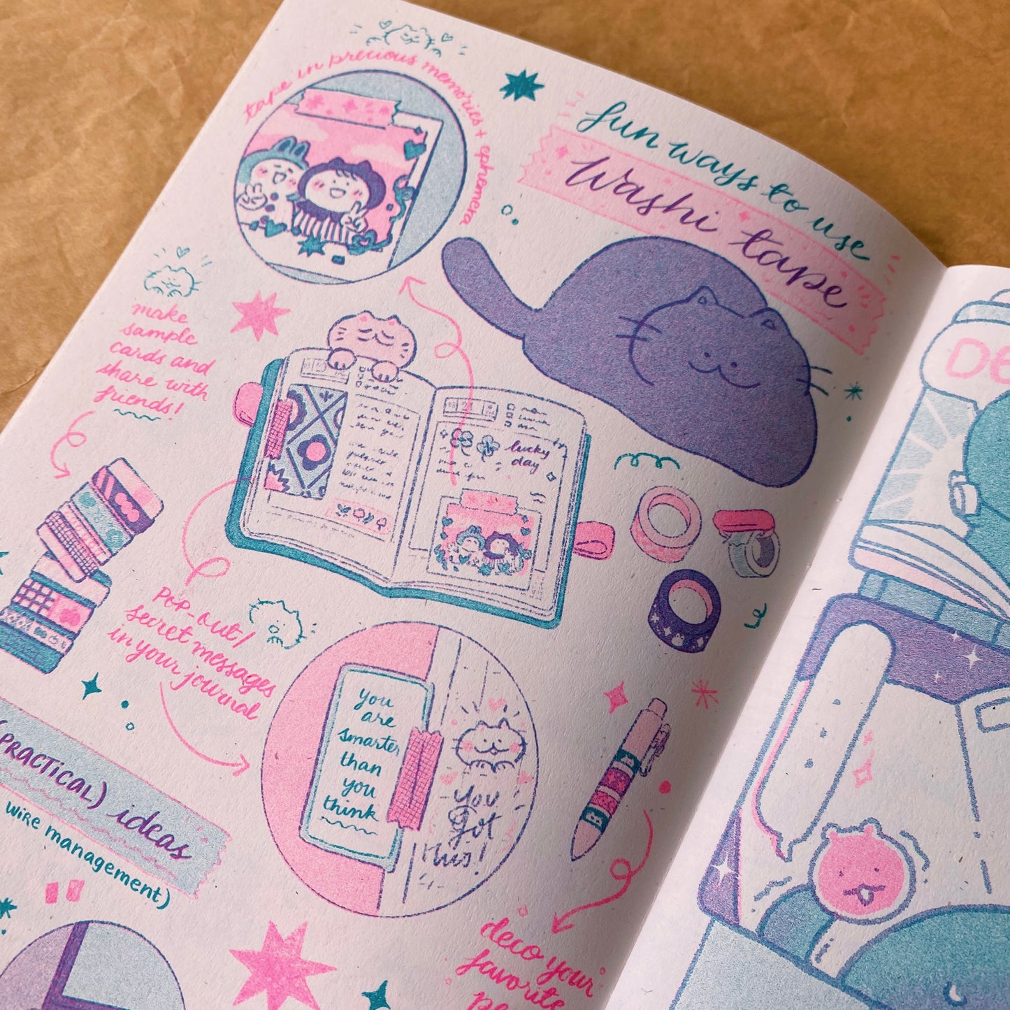 We Love Washi // RISO Zine