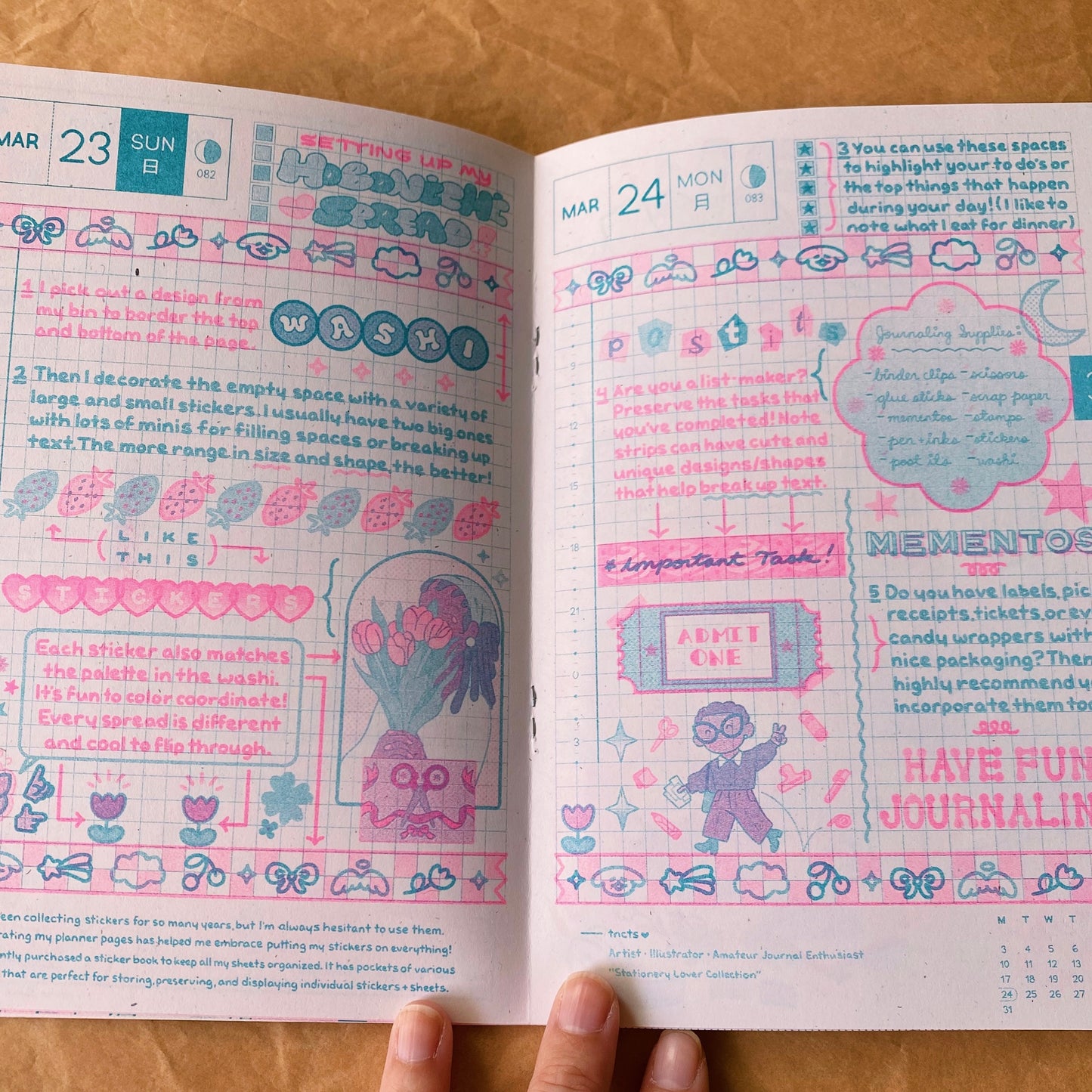 We Love Washi // RISO Zine