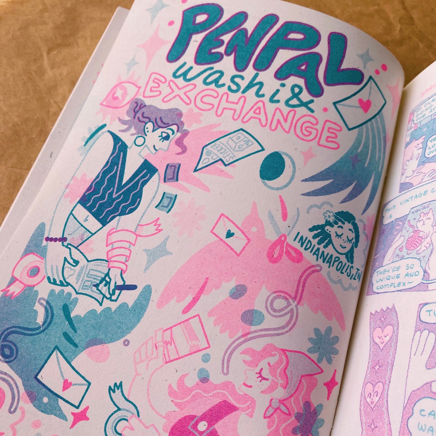 We Love Washi // RISO Zine