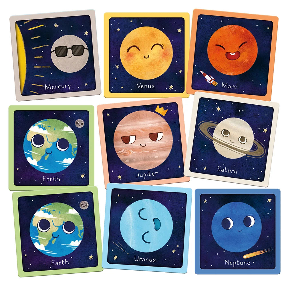 Memo game // Big Memo - Planets