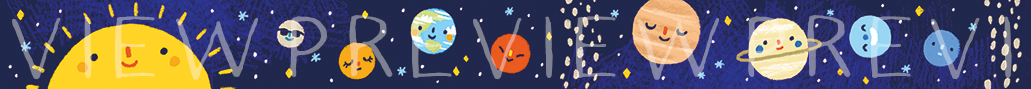 Washi Tape // Solar system