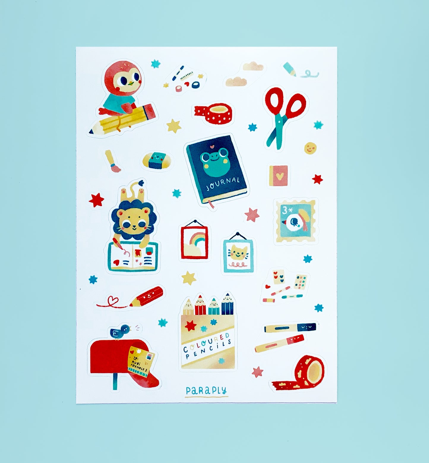 Stickerbogen // Stationery Lover