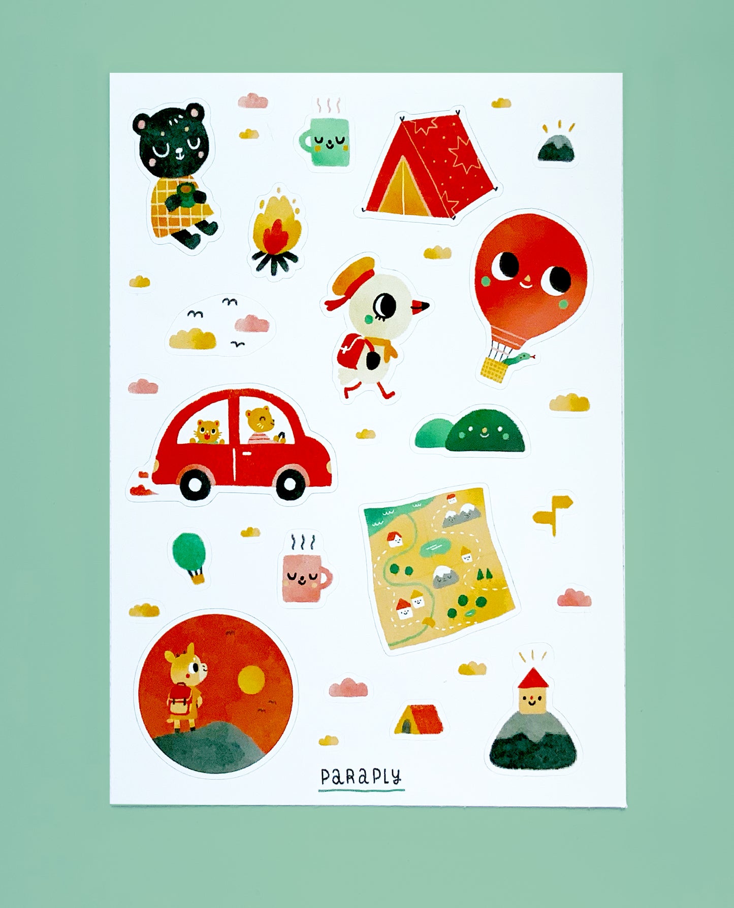Sticker sheet // Adventure