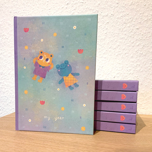 undated A5 Yearly Planner