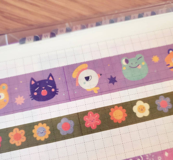 Washi Tape + sticker set // Flowers