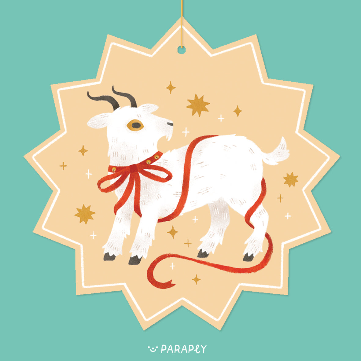 Winter-Holzanhänger