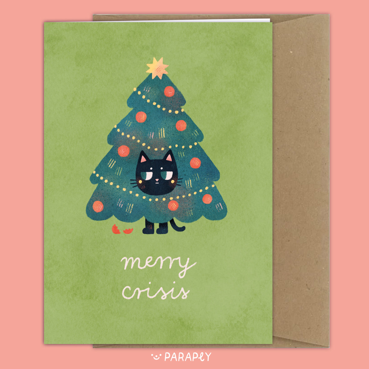 Folded Card // Merry Crisis