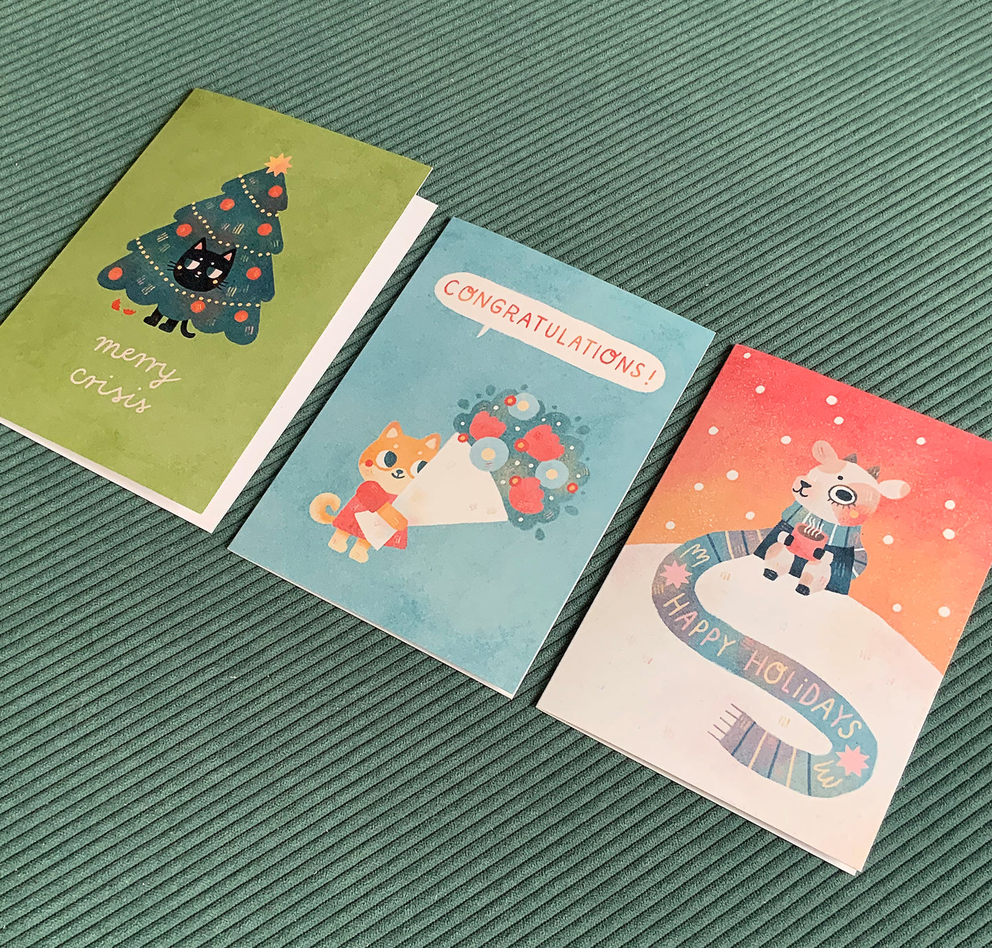 Folded Card // Congratulations