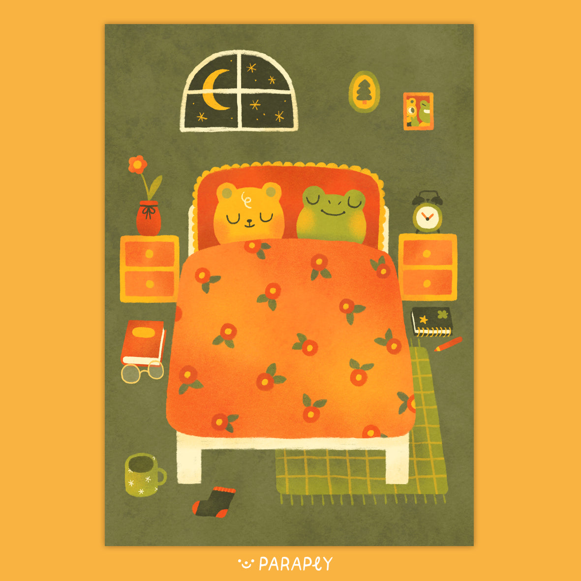 A6 und A4 Print // Bedtime