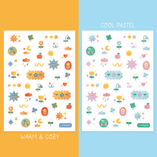 Sticker sheet // Happy Deco