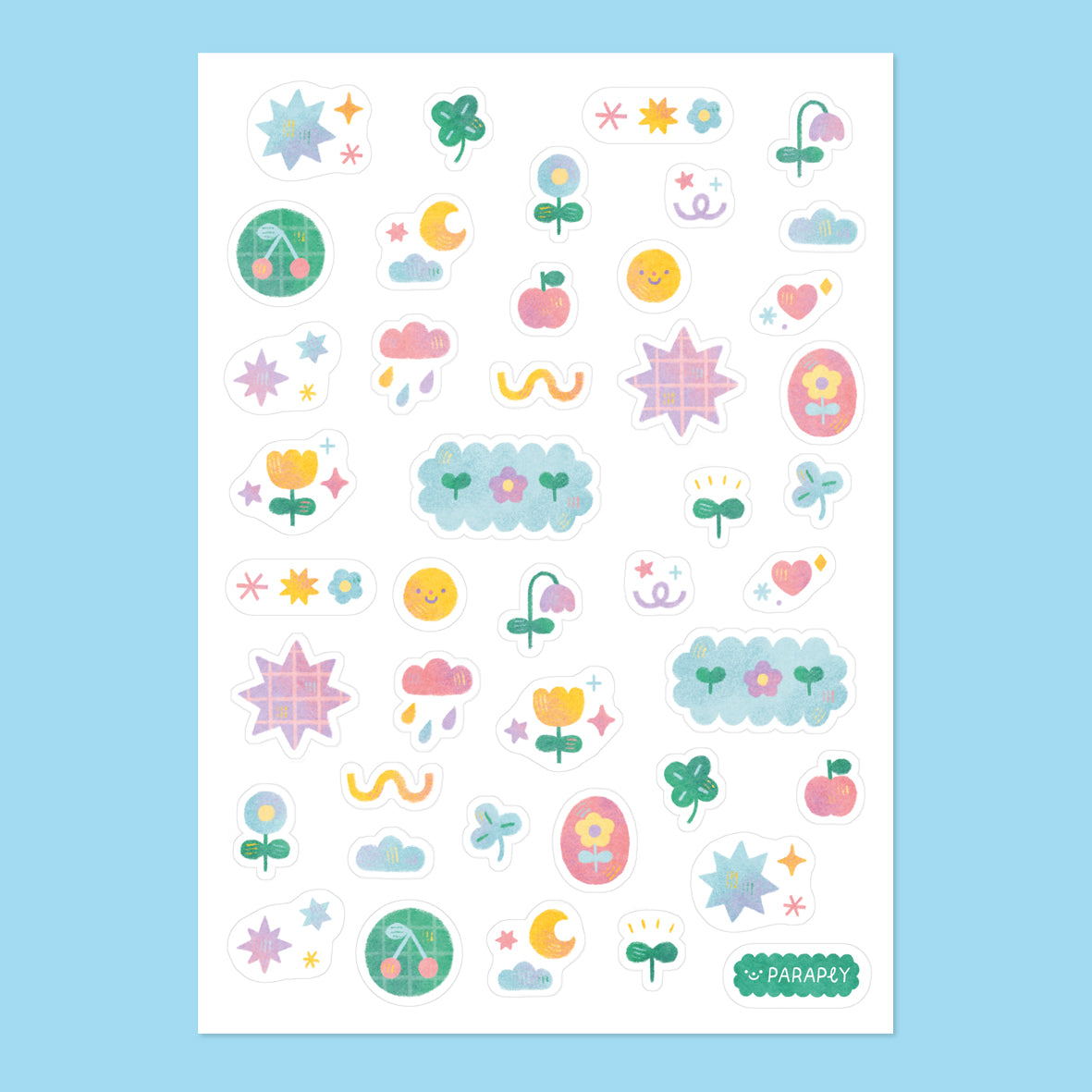 Sticker sheet // Happy Deco