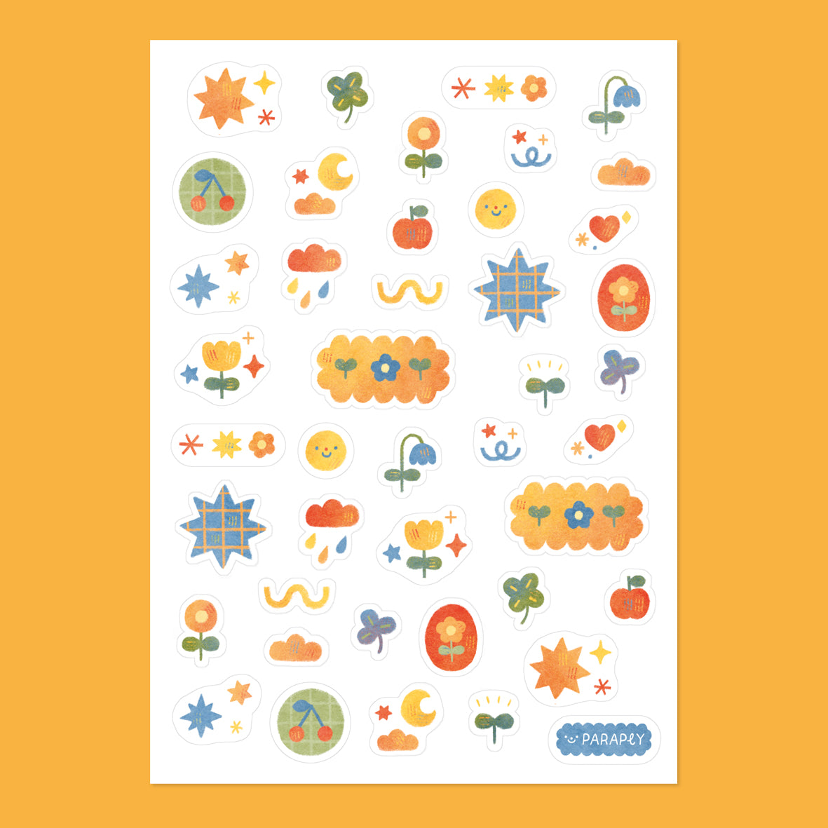 Sticker sheet // Happy Deco
