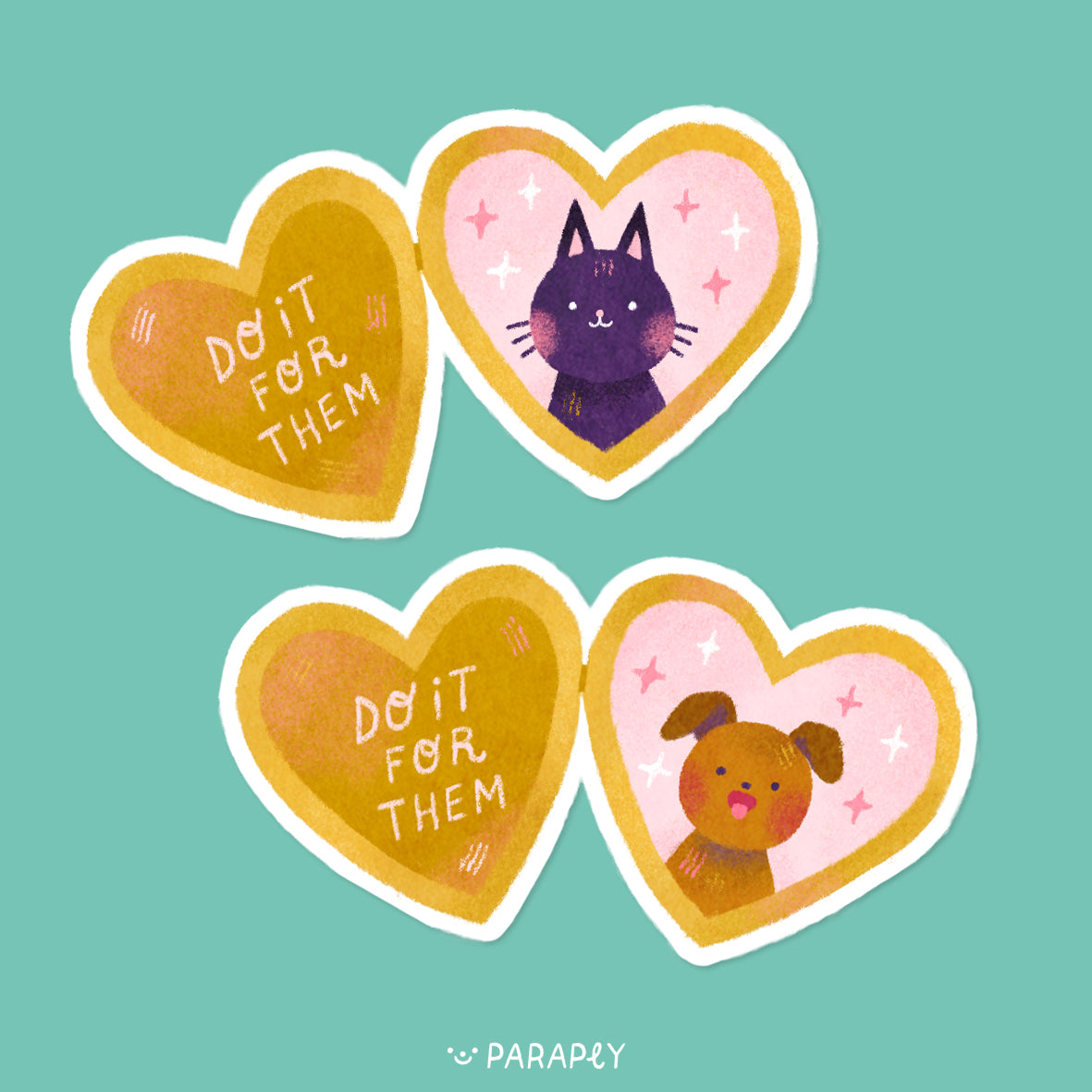 Sticker // Do it For Cat/Dog