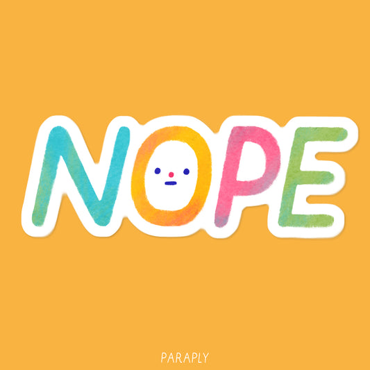 Sticker // Nope