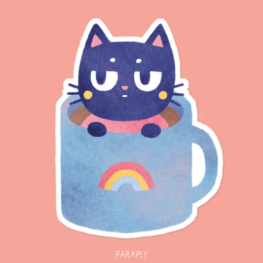 Small Sticker // Skit in a Mug