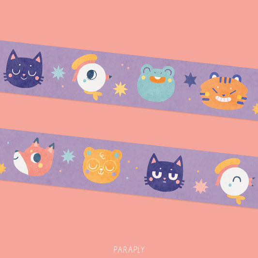 Washi Tape // Friendly Faces