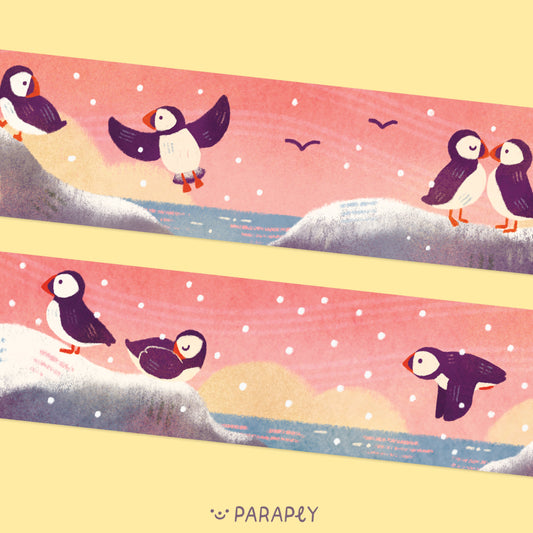 Washi Tape // Puffin Paradise
