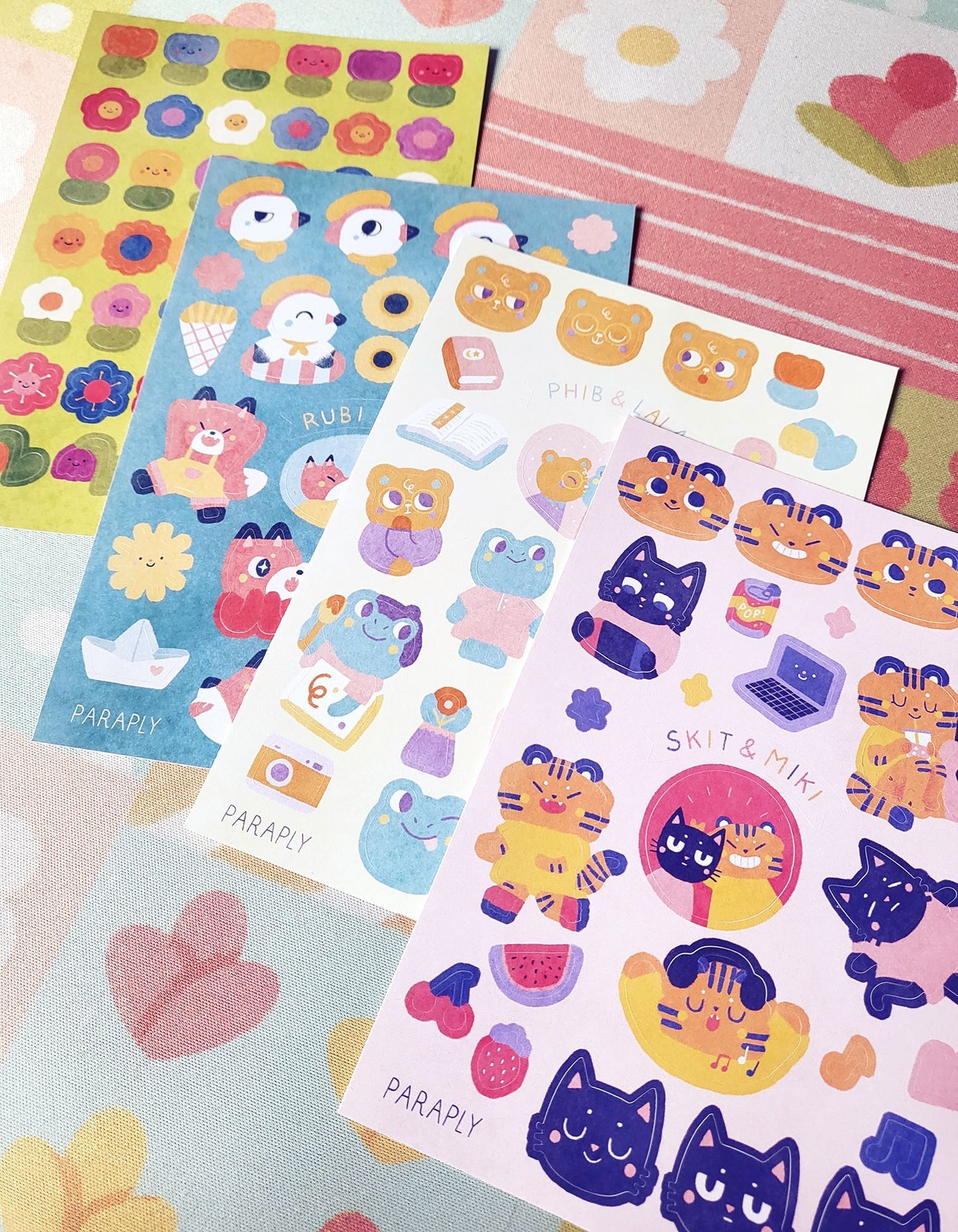 Sticker sheet // Flowers