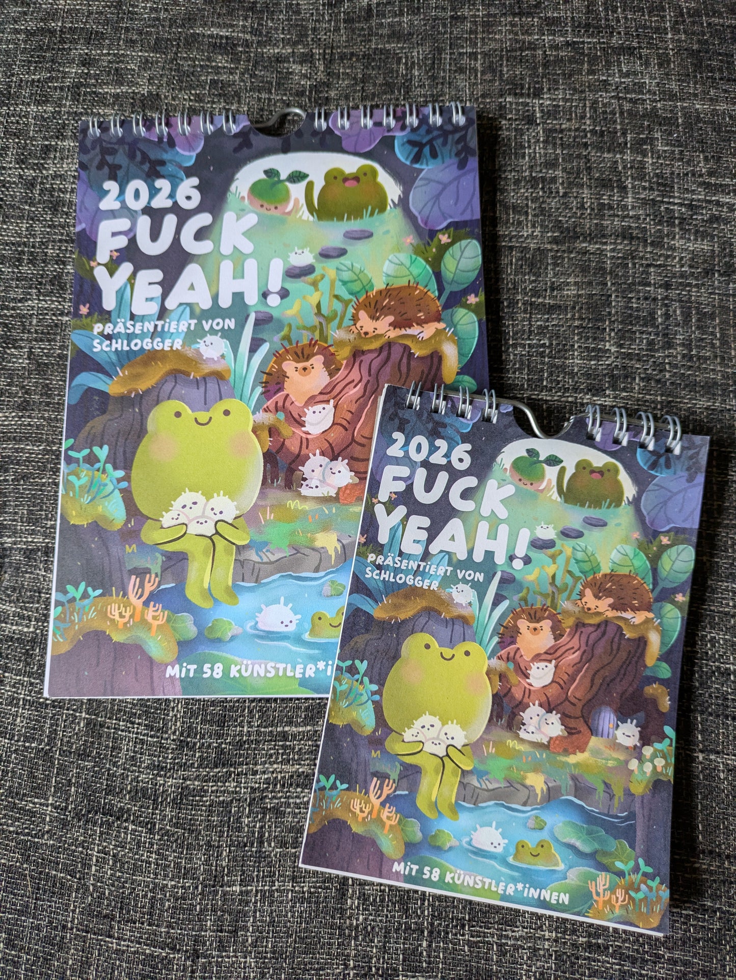 Fuck Yeah! 2026 // Wöchentlicher Wandkalender