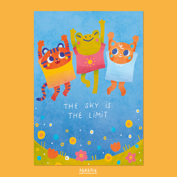 A6 Print // The Sky Is The Limit