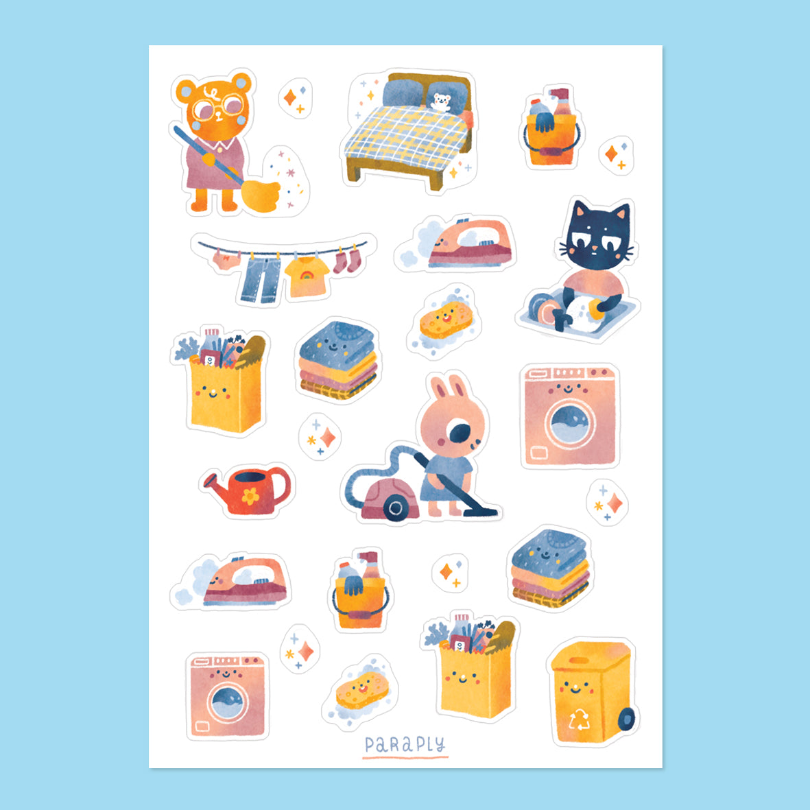 Sticker sheet // Household