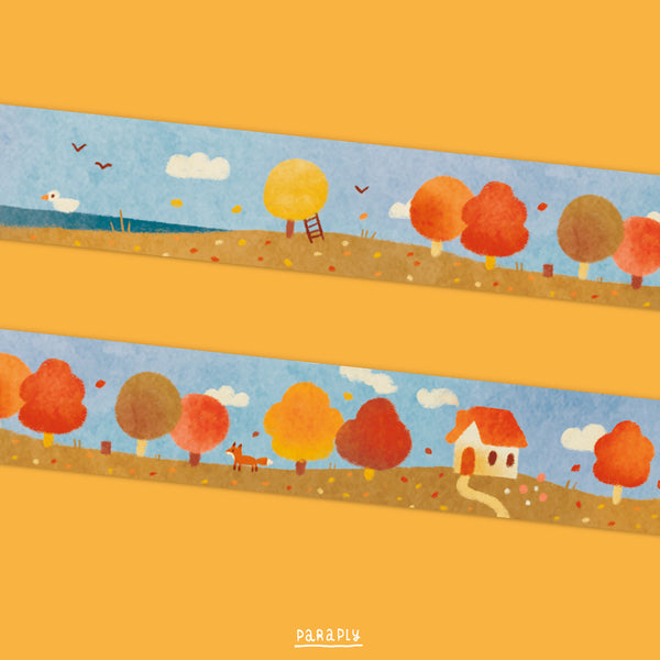 Washi Tape // Autumn Landscape