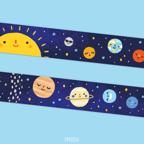 Washi Tape // Solar system