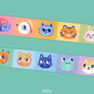 Washi Tape // Rainbow Friends
