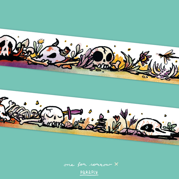 Washi Tape // Skulls (Collab Artist: oneforsorrow)