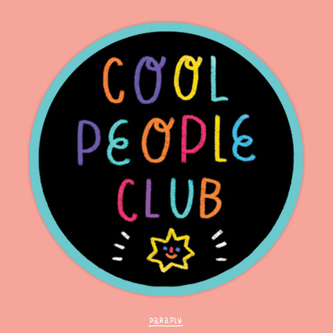 Acrylanstecker // Cool People Club