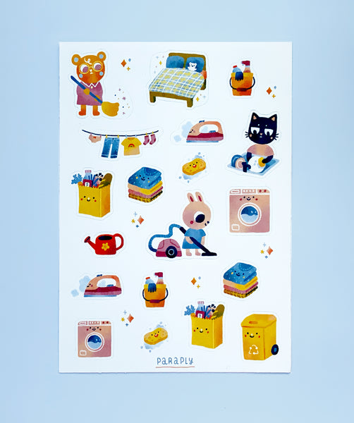 Sticker sheet // Household